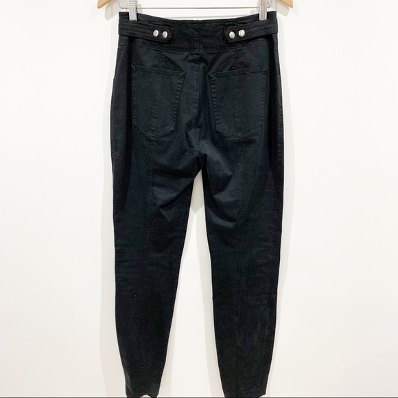 A.C.L Zander zippier Black Intermix Pants Sz 6 NWT - Picture 7 of 8